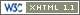 XHTML 1.1 Compilant